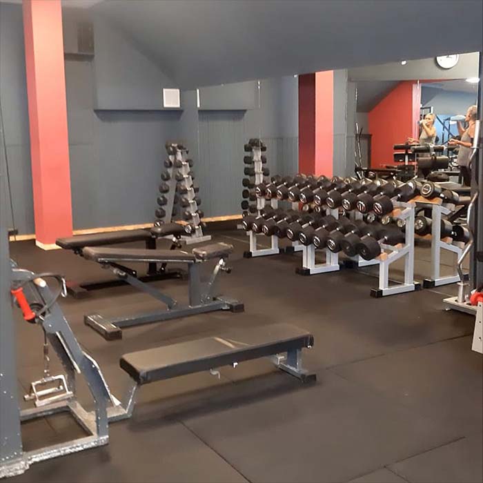 Sala Pesi della JLG Fitness